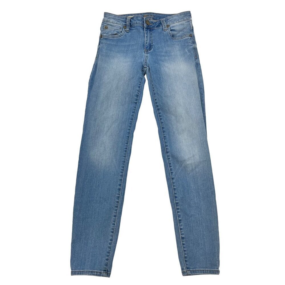 Kut Women’s Low Rise Five Pocket Skinny Jeans Sz 2 Short